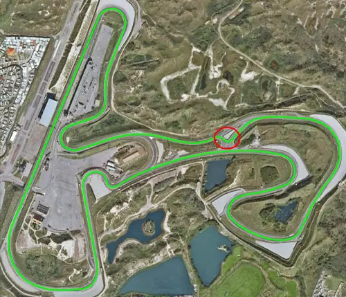 circuit park zandvoort met chicane rx