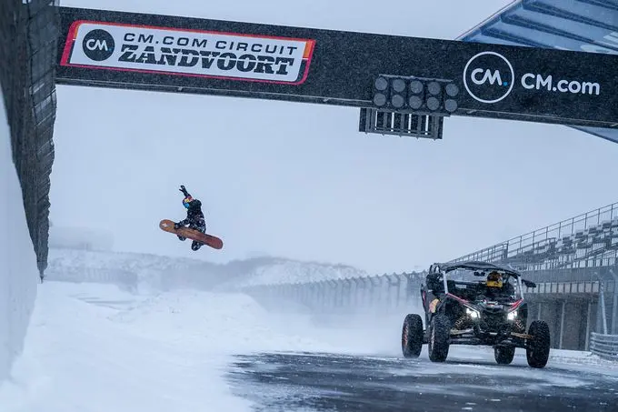 circuit zandvoort sneeuw