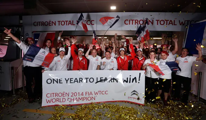 citroen wereldkampioen 2014 wtcc