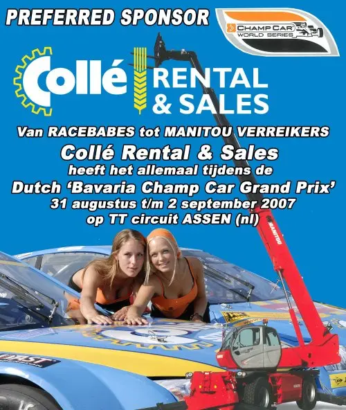 colle racing advertisement rx 500