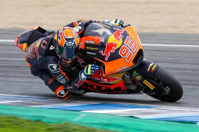 collin veijer eerste moto2 test in jerez 1
