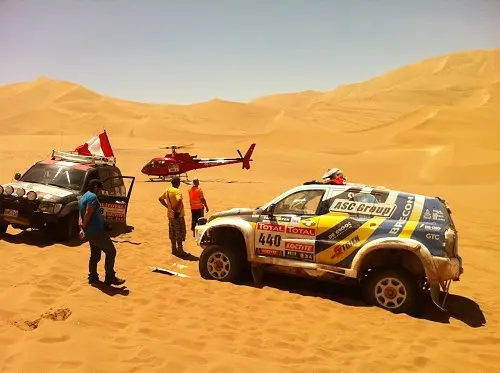 crash ricardo van der ende rx 500