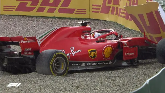 crash vettel