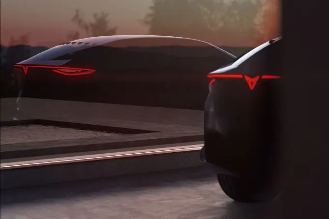 cupra blikt vooruit met volledig elektrisch studiemodel
