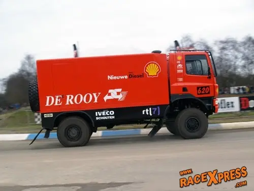 dakar hans stacey bij team de rooy rx 500