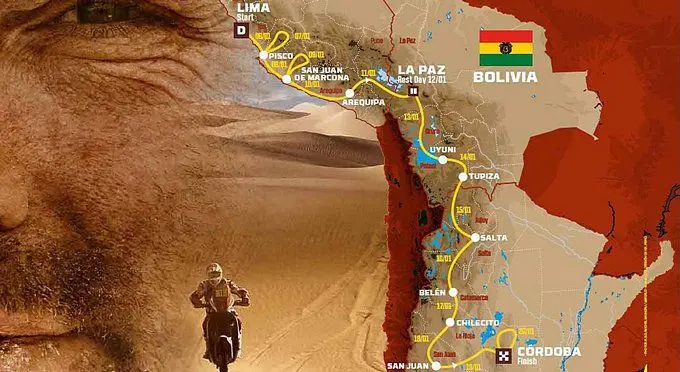 dakar rally 2018 route rx