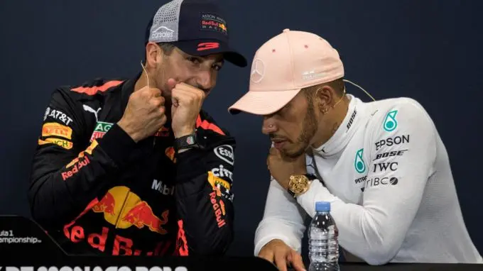 danial ricciardo lewis hamilton