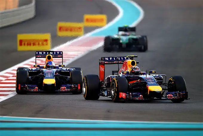 daniel ricciardo abu dhabi 2014