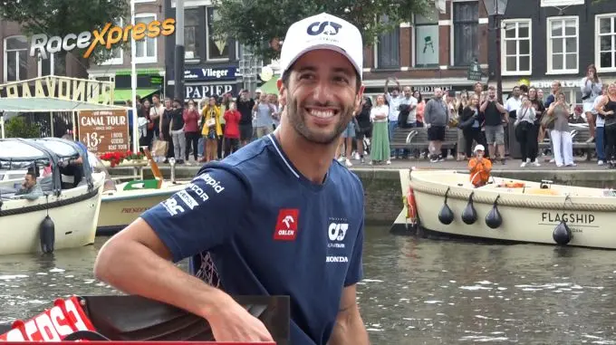 daniel ricciardo amsterdam