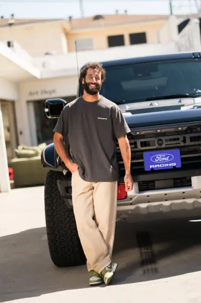 daniel ricciardo glbal amassador ford