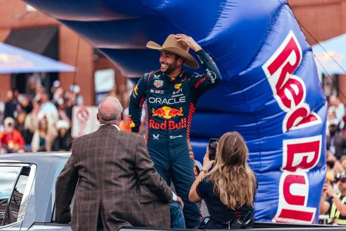 daniel ricciardo showrun nashville 2