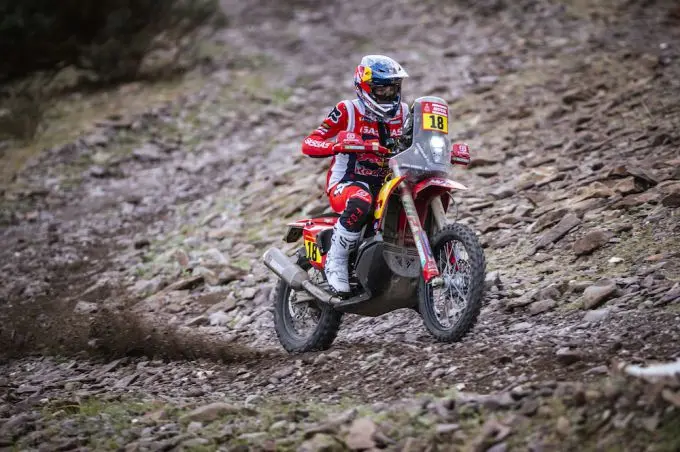 daniel sanders dakar etappe 3