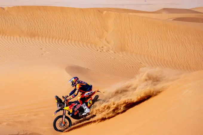 daniel sanders win dakar