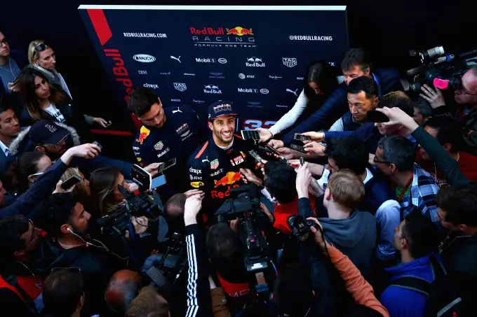 daniell ricciardo press