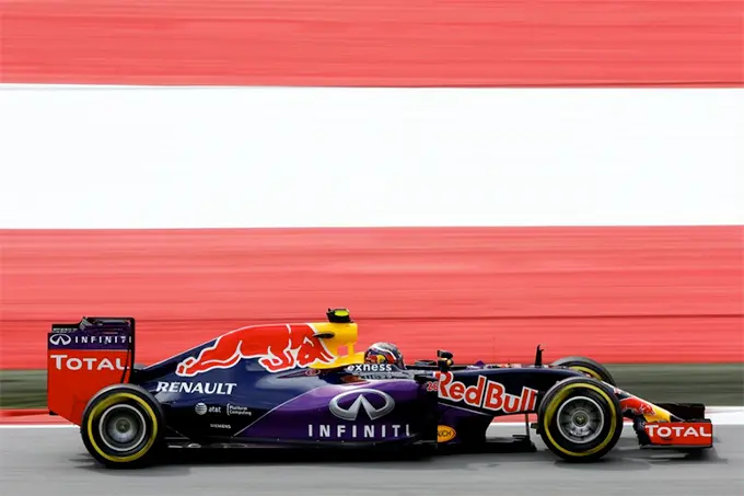 daniil kvyat red bull ring 2015