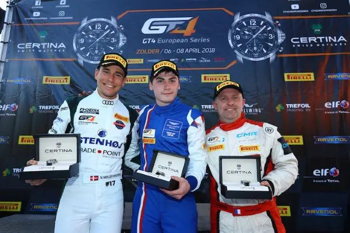 darras en vandenbalck in 2019 met street art racing naar european gt4 series