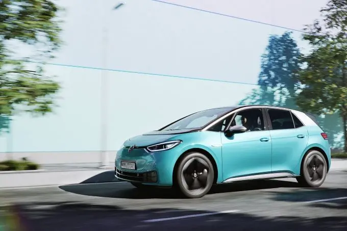 de volkswagen id3 laat van zich horen