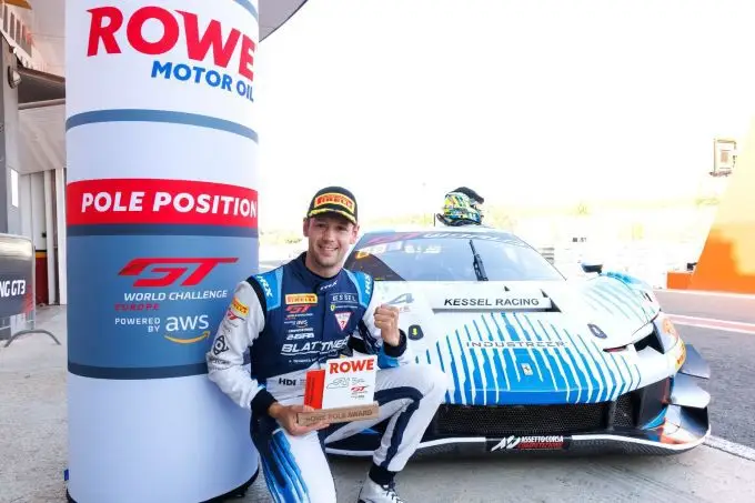 dennis marschall scoort de rowe pole position award