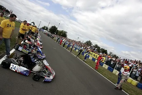 depart 24 heures du mans karting rx 500