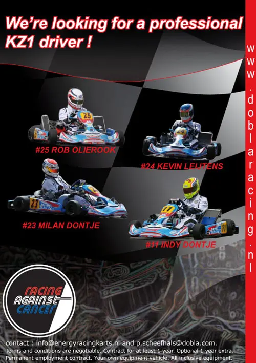 dobla racing is looking for kz1 driver