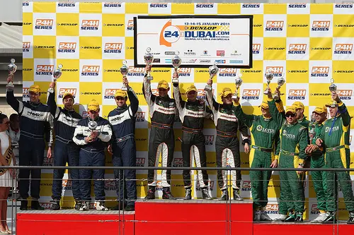 donkervoort 24h of dubai podium rx 500