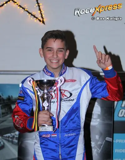 dreke janssen kampioen junior bekc en p2 gk4 iame x30 junior