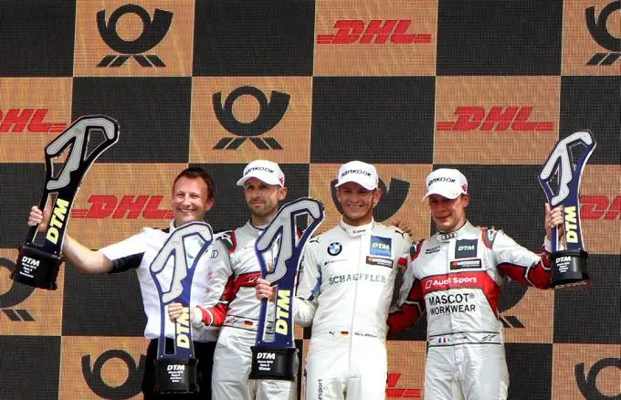 dtm race 1 podium