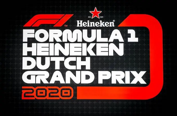 dutch grand prix formula 1 logo 2020