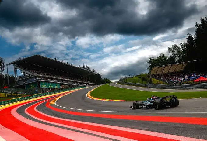 eau rouge f1 gp belgie