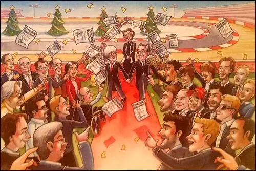 ecclestone kerstkaart 2013