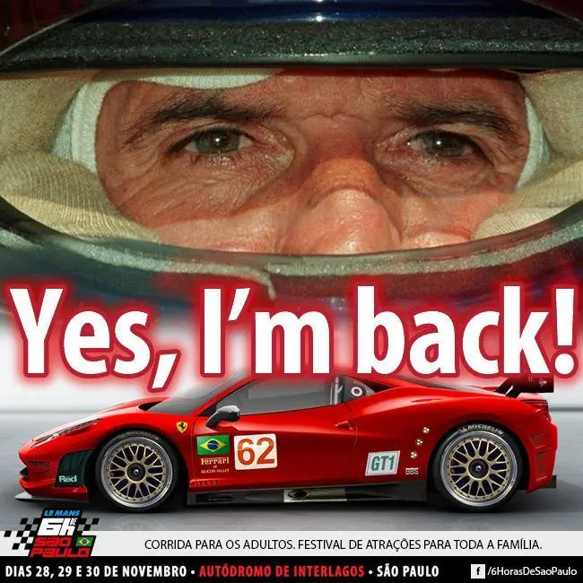 emerson fitipaldi yes i am back