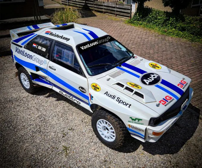 erik van loon classic dakar audi