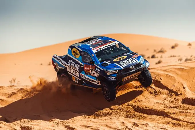 erik van loon dakar 2021 toyota