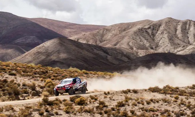erik van loon dakar rally 2017 toyota rx