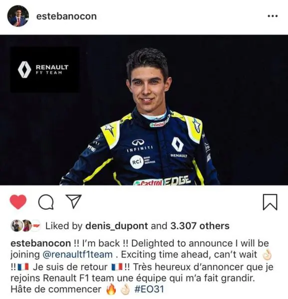 esteban ocon renault f1 69324857 2259742804337992 1099814830992261120 n