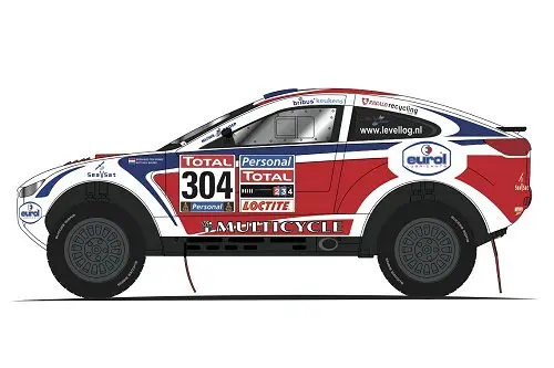 eurol en multicycle hoofdsponsors riwald dakar team mitsubishi rx 500