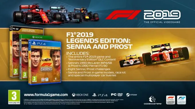 f1 2019 legends