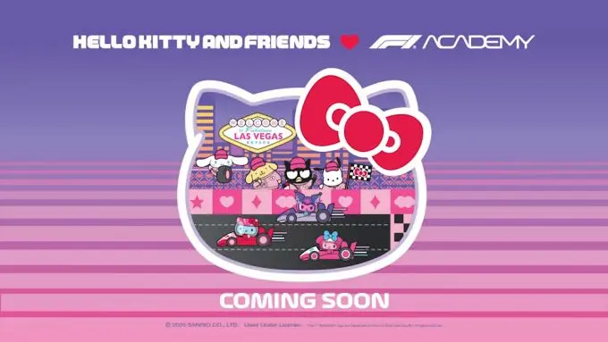 f1 academy hello kitty