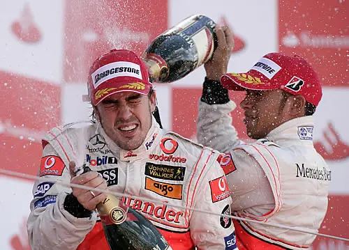f1 gbr podium