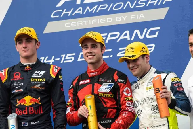 f3ac race 1 podium