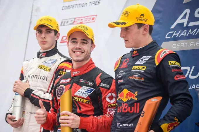 f3ac race 5 podium