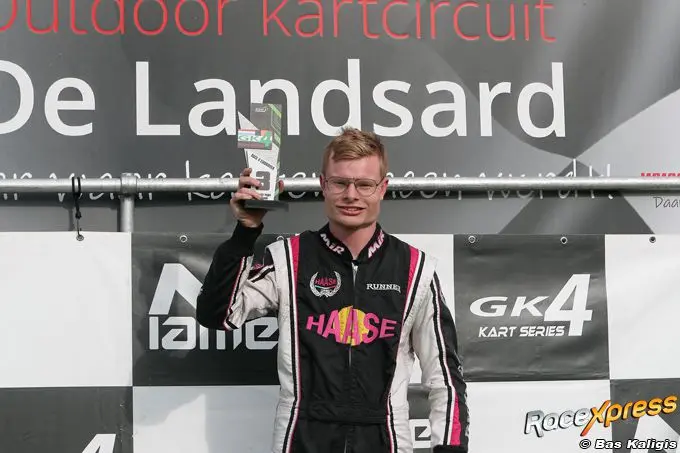 fabian galloo pakt zijn eerste podium