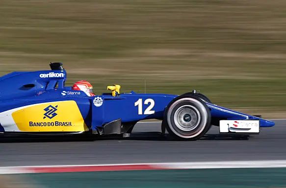 felipe nasr barcelona test 2015