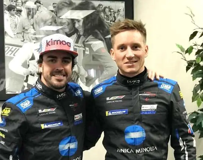 fernando alonso en renger van der zande
