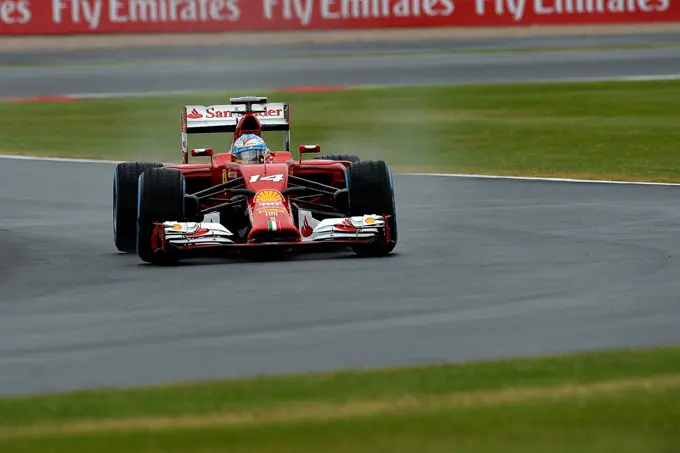 fernando alonso silverstone 2014