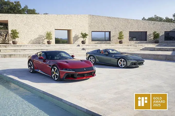 ferrari 12cilindri if gold award 2025