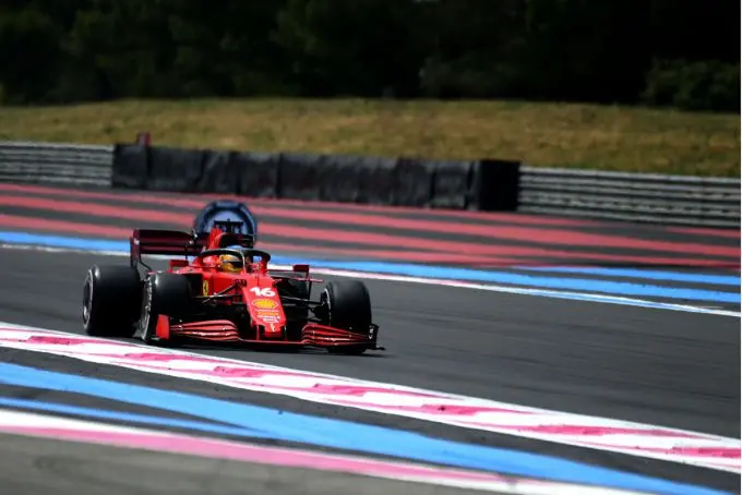 ferrari charles leclerc