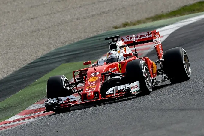 ferrari f1 barcelona sebastian vettel