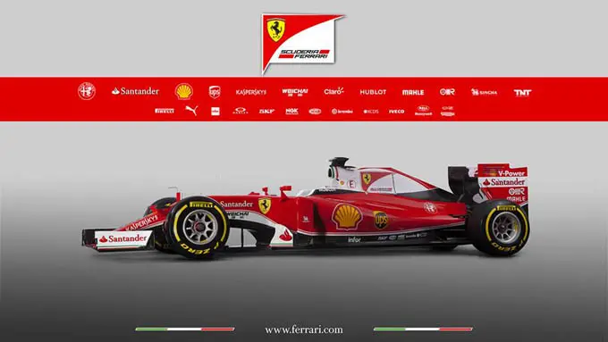 ferrari f1 sf 16 h rx