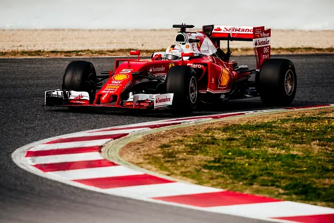 ferrari formula uno barcelona